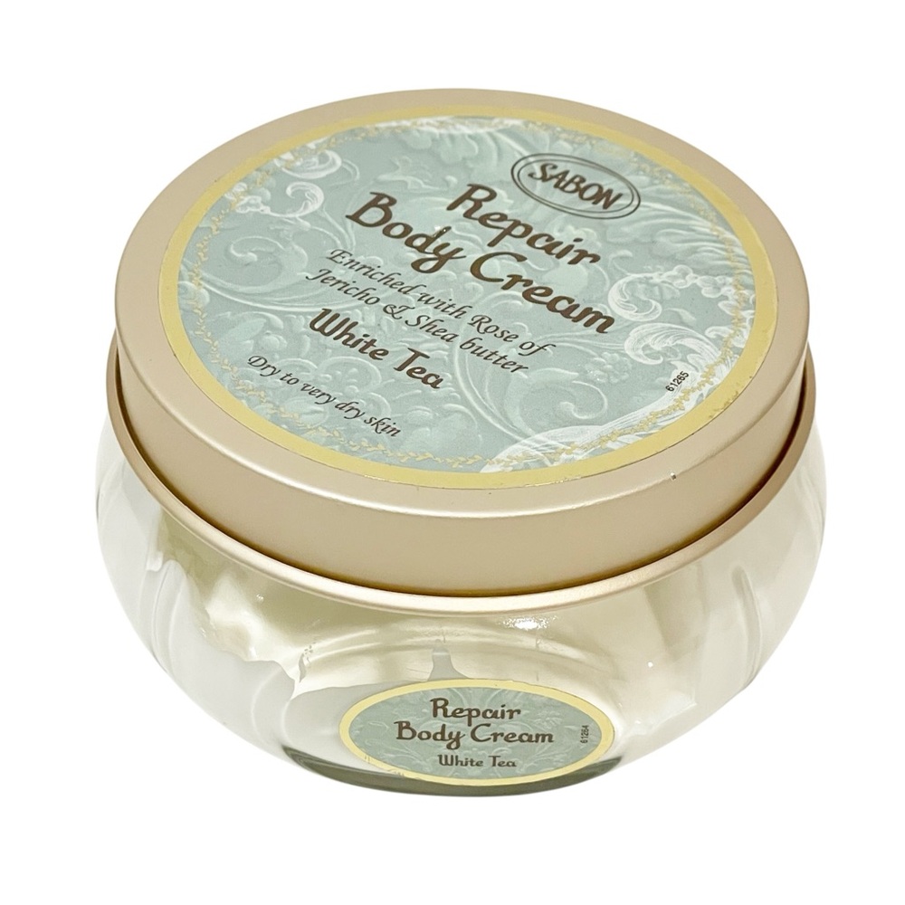 Sabon Repair Body Cream White Tea 200mL‎ 7oz Skincare Moisturizer NEW